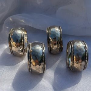 Vintage Silver Plate Napkin Ring